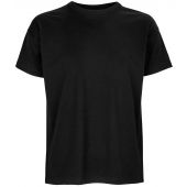 SOL'S Boxy Oversized Organic T-Shirt - Deep Black Size XXL
