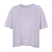 SOL'S Ladies Boxy Oversized Organic T-Shirt - Lilac Size XL