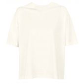 SOL'S Ladies Boxy Oversized Organic T-Shirt - Off White Size XL
