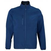 SOL'S Falcon Recycled Soft Shell Jacket - Abyss Blue Size 4XL