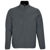 SOL'S Falcon Recycled Soft Shell Jacket - Charcoal Size 4XL