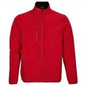 SOL'S Falcon Recycled Soft Shell Jacket - Pepper Red Size 4XL