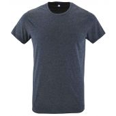 SOL'S Regent Fit T-Shirt - Heather Denim Size XS