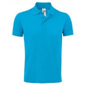 SOL'S Prime Poly/Cotton Piqué Polo Shirt - Aqua Size 5XL