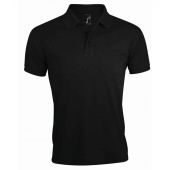 SOL'S Prime Poly/Cotton Piqué Polo Shirt - Black Size 5XL