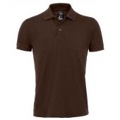 SOL'S Prime Poly/Cotton Piqué Polo Shirt - Chocolate Size 5XL