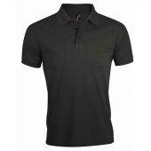 SOL'S Prime Poly/Cotton Piqué Polo Shirt - Dark Grey Size 5XL