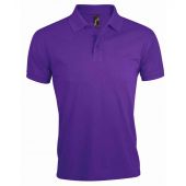 SOL'S Prime Poly/Cotton Piqué Polo Shirt - Dark Purple Size 5XL