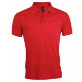 SOL'S Prime Poly/Cotton Piqué Polo Shirt - Red Size 5XL