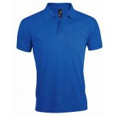 SOL'S Prime Poly/Cotton Piqué Polo Shirt - Royal Blue Size 5XL