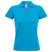 SOL'S Ladies Prime Poly/Cotton Piqué Polo Shirt - Aqua Size 3XL