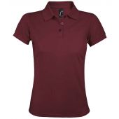 SOL'S Ladies Prime Poly/Cotton Piqué Polo Shirt - Burgundy Size 3XL