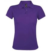 SOL'S Ladies Prime Poly/Cotton Piqué Polo Shirt - Dark Purple Size 3XL