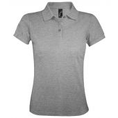 SOL'S Ladies Prime Poly/Cotton Piqué Polo Shirt - Grey Marl Size 3XL