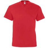 SOL'S Victory V Neck T-Shirt - Red Size 3XL