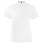 SOL'S Victory V Neck T-Shirt - White Size 3XL