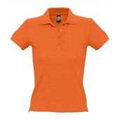 SOL'S Ladies People Cotton Piqué Polo Shirt - Orange Size XXL