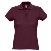 SOL'S Ladies Passion Cotton Piqué Polo Shirt - Burgundy Size XXL