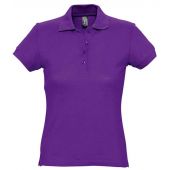 SOL'S Ladies Passion Cotton Piqué Polo Shirt - Dark Purple Size XXL