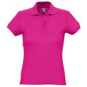 SOL'S Ladies Passion Cotton Piqué Polo Shirt - Fuchsia Size XXL