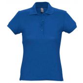 SOL'S Ladies Passion Cotton Piqué Polo Shirt - Royal Blue Size XXL