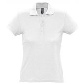 SOL'S Ladies Passion Cotton Piqué Polo Shirt - White Size XXL