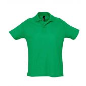 SOL'S Summer II Cotton Piqué Polo Shirt - Kelly Green Size XXL