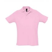 SOL'S Summer II Cotton Piqué Polo Shirt - Pink Size XXL
