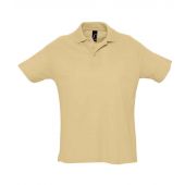 SOL'S Summer II Cotton Piqué Polo Shirt - Sand Size XXL