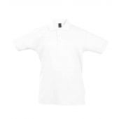 SOL'S Kids Summer II Cotton Piqué Polo Shirt - White Size 12yrs