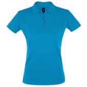SOL'S Ladies Perfect Cotton Piqué Polo Shirt - Aqua Size XXL