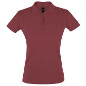 SOL'S Ladies Perfect Cotton Piqué Polo Shirt - Burgundy Size XXL