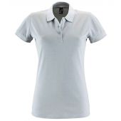 SOL'S Ladies Perfect Cotton Piqué Polo Shirt - Pure Grey Size XXL