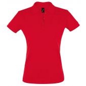 SOL'S Ladies Perfect Cotton Piqué Polo Shirt - Red Size 3XL