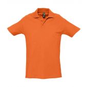SOL'S Spring II Heavy Cotton Piqué Polo Shirt - Orange Size XXL