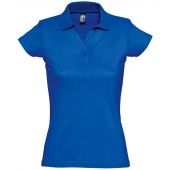 SOL'S Ladies Prescott Cotton Jersey Polo Shirt - Royal Blue Size XXL