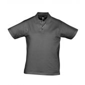 SOL'S Prescott Cotton Jersey Polo Shirt - Dark Grey Size 3XL