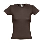 SOL'S Ladies Miss T-Shirt - Chocolate Size XXL