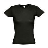 SOL'S Ladies Miss T-Shirt - Deep Black Size XXL