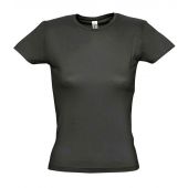 SOL'S Ladies Miss T-Shirt - Dark Grey Size XXL