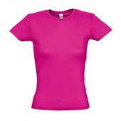 SOL'S Ladies Miss T-Shirt - Fuchsia Size XXL