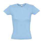 SOL'S Ladies Miss T-Shirt - Sky Blue Size XXL