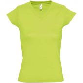 SOL'S Ladies Moon V Neck T-Shirt - Apple Green Size 3XL