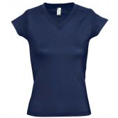 SOL'S Ladies Moon V Neck T-Shirt - French Navy Size 3XL