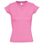 SOL'S Ladies Moon V Neck T-Shirt - Orchid Pink Size 3XL