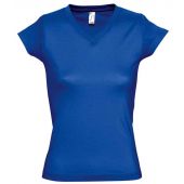 SOL'S Ladies Moon V Neck T-Shirt - Royal Blue Size 3XL