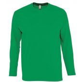 SOL'S Monarch Long Sleeve T-Shirt - Kelly Green Size 5XL