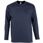 SOL'S Monarch Long Sleeve T-Shirt - Navy Size 5XL