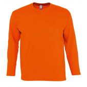 SOL'S Monarch Long Sleeve T-Shirt - Orange Size 5XL