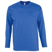 SOL'S Monarch Long Sleeve T-Shirt - Royal Blue Size 5XL